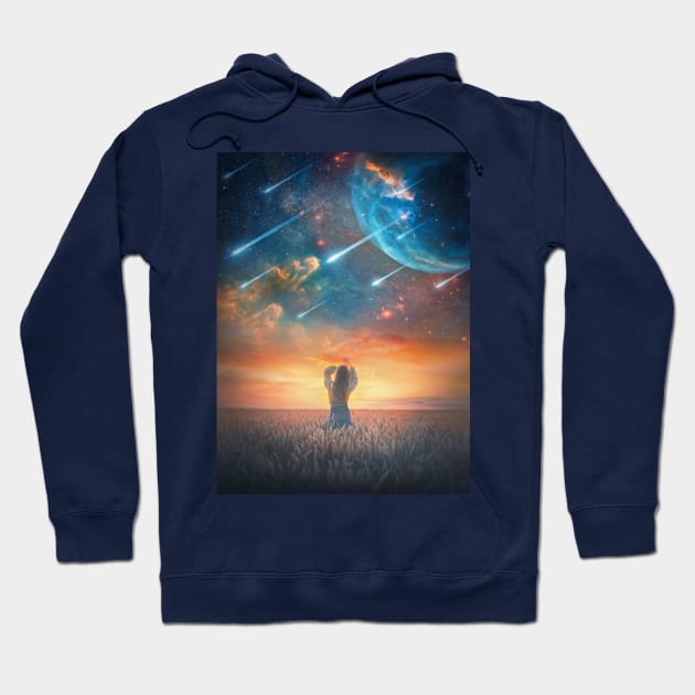 Cosmic Spirit Hoodie by psychoshadow